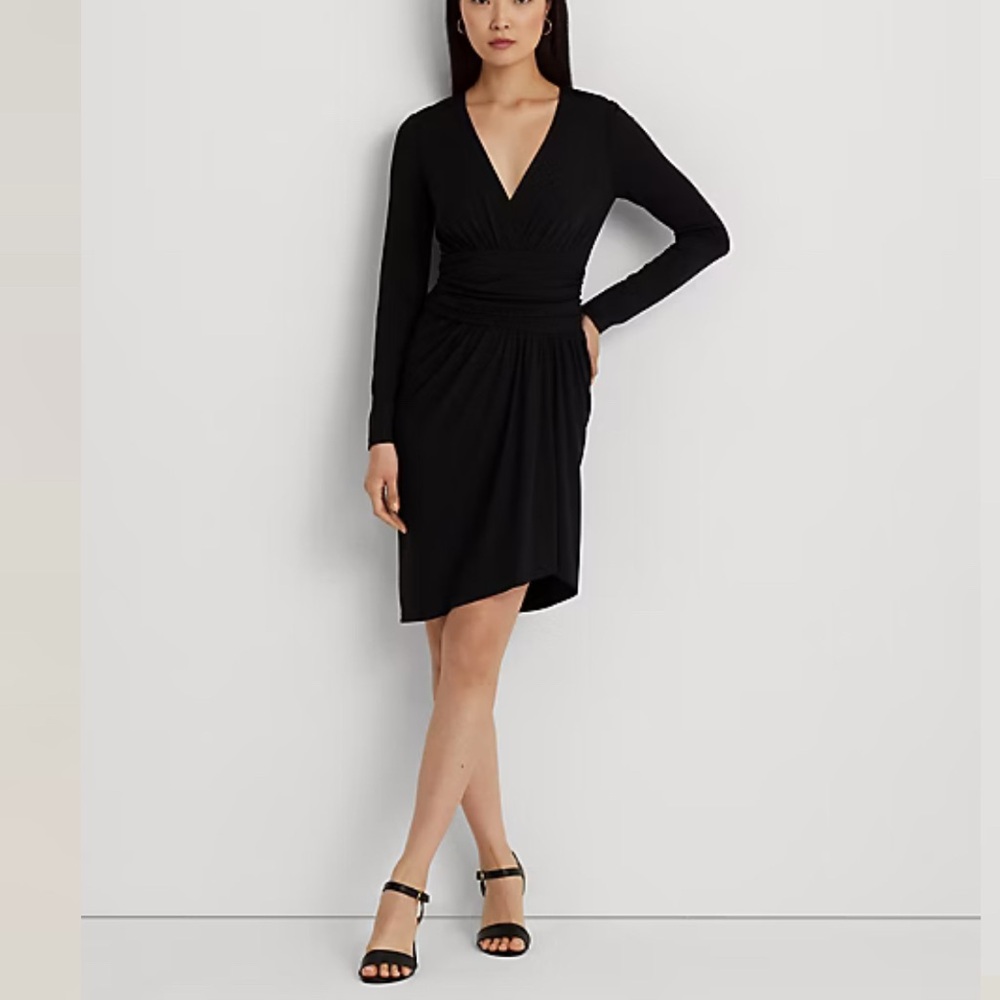 Ralph Lauren Black Long Sleeve Dress